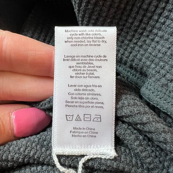 LUNYA Restore Thermal Draped Jogger Mercurial Grey Heather Pockets Small NEW - Picture 6 of 8